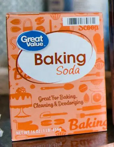 Clean using baking soda