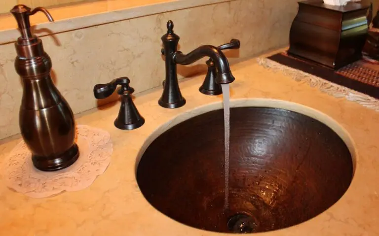 bathroom sink oil rubbed bronze fixtures