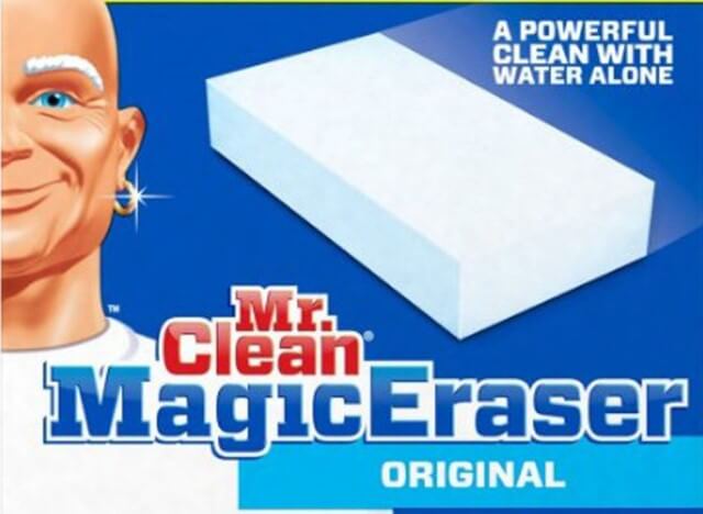 What is a magic eraser and what is it made of?