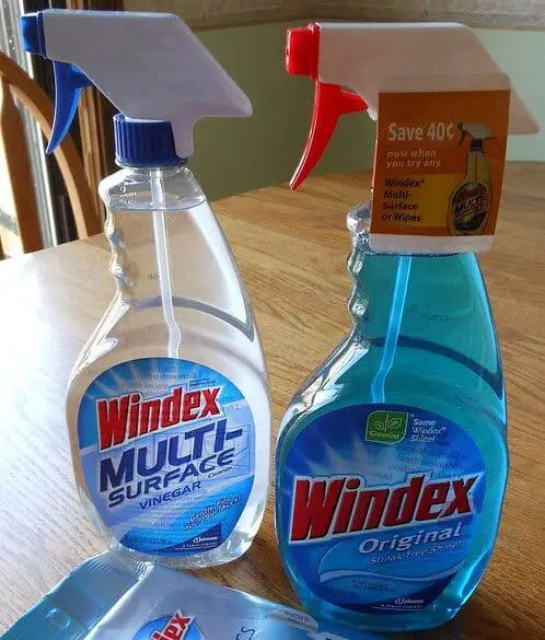 How to clean a heavily soiled microfiber couch with Windex