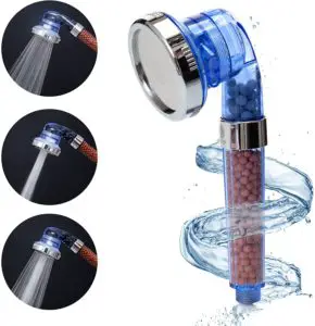 Ionic Shower Head with Mineral Beads for a Purifying ZenBody Shower Spa
