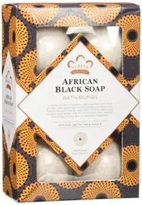 Nubian Heritage African Black Soap Bubble Bath Bomb