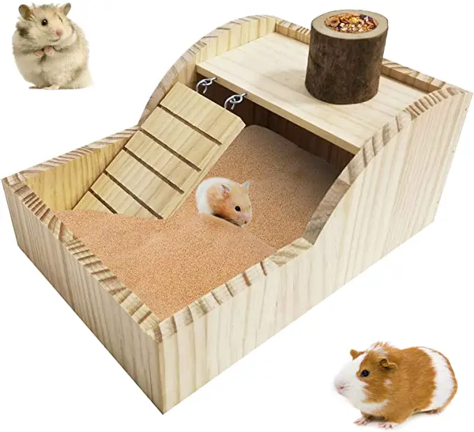PINVNBY Hamster Sand Bath Box